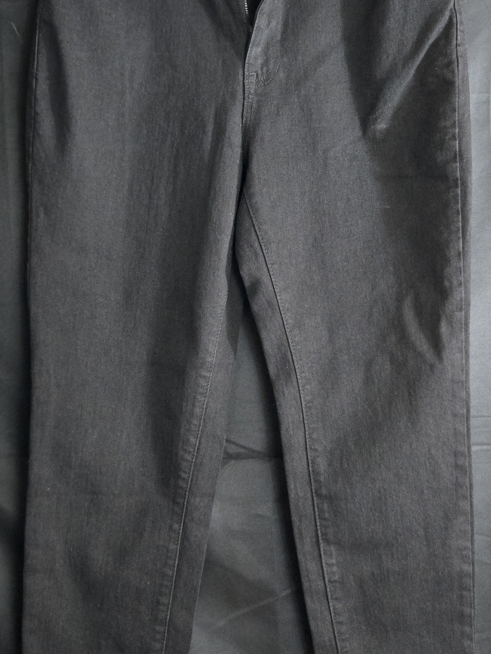 No Boundaries Woman's Black Slim Straight Chinos #607
